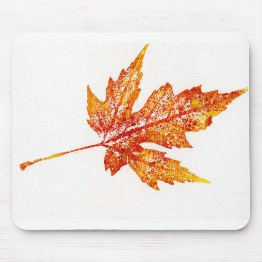 Leaf Nature Prints Mousepad (Vorne)