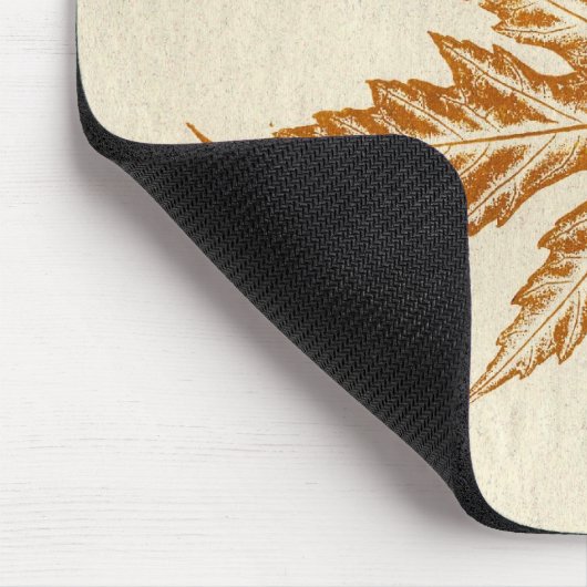 Leaf Nature Prints Mousepad (Ecke)