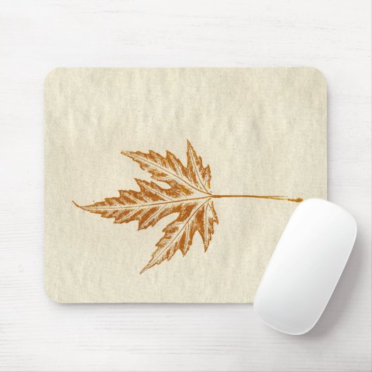 Leaf Nature Prints Mousepad (Mit Mouse)