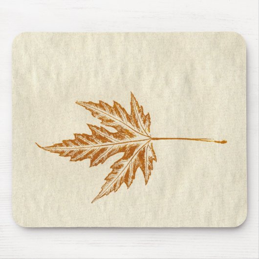 Leaf Nature Prints Mousepad (Vorne)