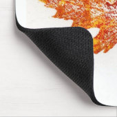 Leaf Nature Prints Mousepad (Ecke)