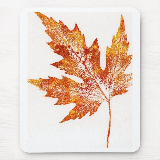 Leaf Nature Prints Mousepad (Vorne)