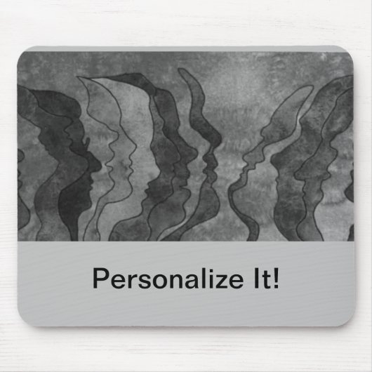 Leaf Nature Prints Mousepad (Vorne)