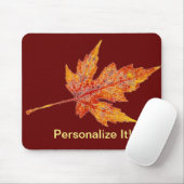 Leaf Nature Prints Mousepad (Mit Mouse)