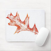 Leaf Nature Prints Mousepad (Mit Mouse)