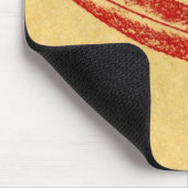 Leaf Nature Prints Mousepad (Ecke)