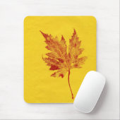 Leaf Nature Prints Mousepad (Mit Mouse)