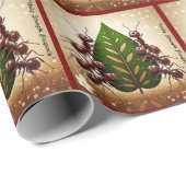 "Leaf of Faith" Geschenkpapier (Rolleneckpunkt)