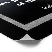 Leaf of Grass - Walt Whitman art Poster (Ecke)