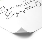 Leaf Offene Bar Poster (Ecke)