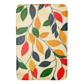 Leaf Pattern Badematte (Vorderseite Vertikal)