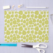 Leaf Pattern - Banana Green Seidenpapier (Handwerk)