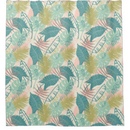 Leaf Pattern Duschvorhang