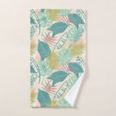 Leaf Pattern Handtuch Set (Handtuch)