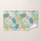 Leaf Pattern Handtuch Set (Handtuch)