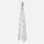 Leaf Pattern Krawatte (Rückseite)
