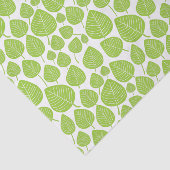 Leaf Pattern - Martian Green Seidenpapier (Ausschnitt)