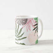 Leaf pattern mug kaffeetasse (VorderseiteRechts)