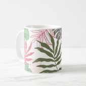 Leaf pattern mug kaffeetasse (Vorderseite Links)