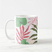 Leaf pattern mug kaffeetasse (Links)
