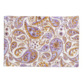 Leaf Pattern Pillowcases – Cozy Fall Geometric Bed Kissenbezug (Rückseite-Links)