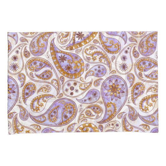 Leaf Pattern Pillowcases – Cozy Fall Geometric Bed Kissenbezug (Vorderseite-Rechts)