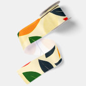 Leaf Pattern Satinband (Rückseite)