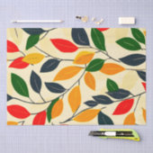 Leaf Pattern Seidenpapier (Handwerk)