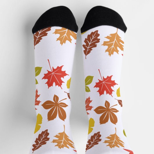 Leaf Pattern Socks Socken (Oben)