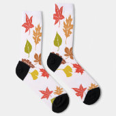 Leaf Pattern Socks Socken (Rechts)