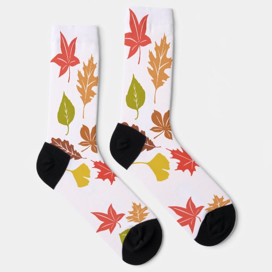 Leaf Pattern Socks Socken (Rechts)
