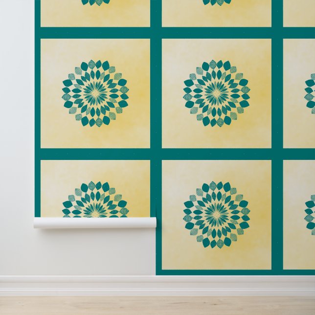 Leaf pattern tapete (Anwendung)