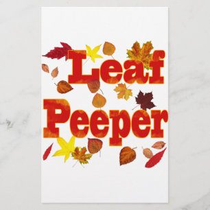 Leaf Peeper Briefpapier
