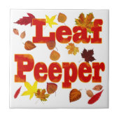 Leaf Peeper Fliese (Vorderseite)