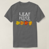 Leaf Peeper Herbst Peeping Fall FoliageT-Shirt T-Shirt (Design vorne)
