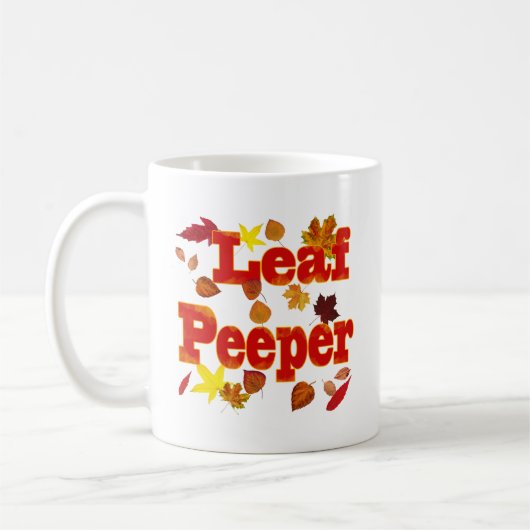 Leaf Peeper Kaffeetasse (Links)