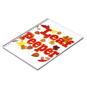 Leaf Peeper Notizblock (Linke Seite)