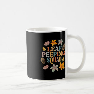 LEAF PEEPER SQUAD Fall Foliage Leaf Peeping Fall Kaffeetasse