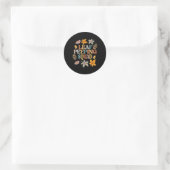 LEAF PEEPER SQUAD Fall Foliage Leaf Peeping Fall Runder Aufkleber (Tasche)