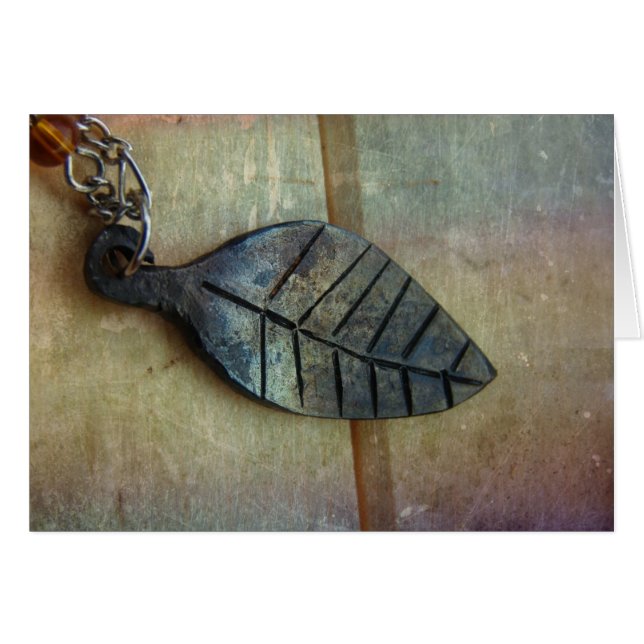Leaf Pendant (Vorderseite (Horizontal))