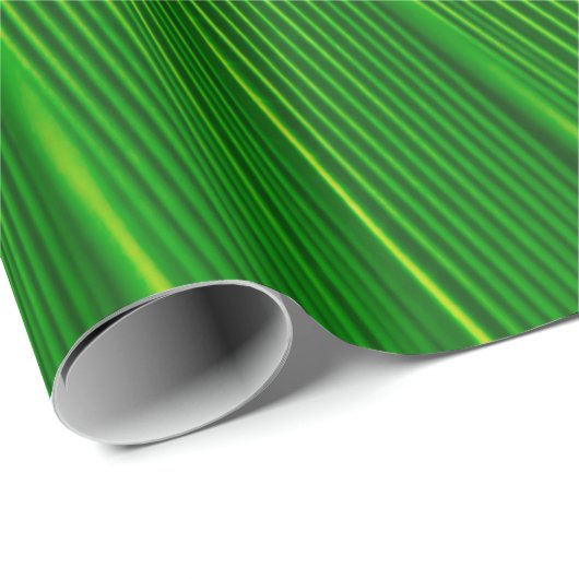 Leaf Pflanze Grünpalme Geschenkpapier (Rolleneckpunkt)