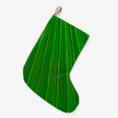 Leaf Pflanze Grünpalme Kleiner Weihnachtsstrumpf (Vorderansicht (hängend))
