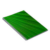 Leaf Pflanze Grünpalme Notizblock (Rechte Seite)