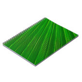 Leaf Pflanze Grünpalme Notizblock (Linke Seite)