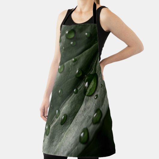 Leaf Pflanze Textur Tropfen Wasser Schürze (InSitu)