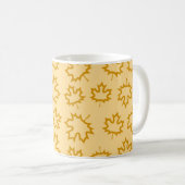 Leaf & Pine Cone Kaffeetasse (VorderseiteRechts)