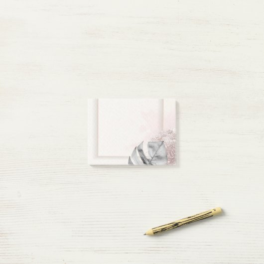 Leaf Post-it Klebezettel (Auf Schreibtisch)