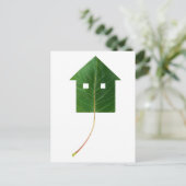 Leaf Postkarte (Stehend Vorderseite)