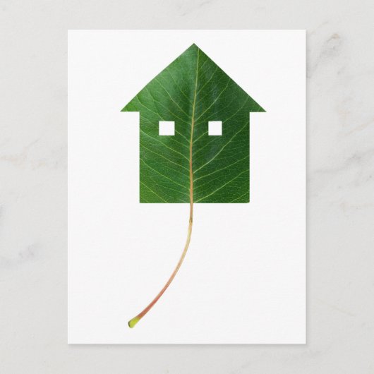 Leaf Postkarte (Vorderseite)