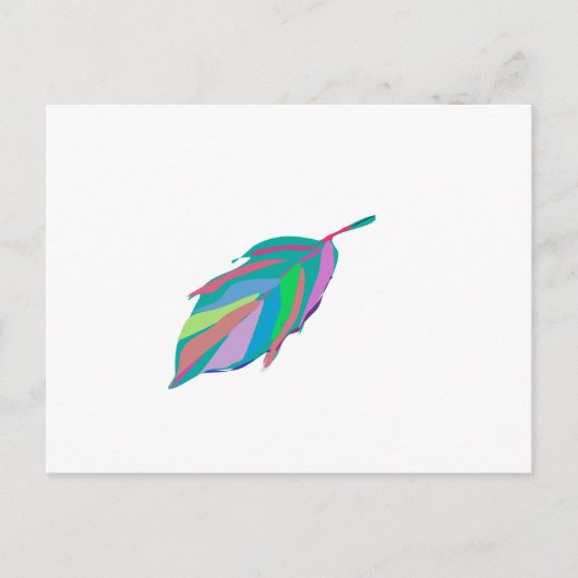 Leaf Postkarte (Vorderseite)